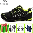 Велосипедная обувь Tiebao для мужчин и женщин, Сникерсы для отдыха, SPD педали, самоблокирующиеся дышащие Нескользящие