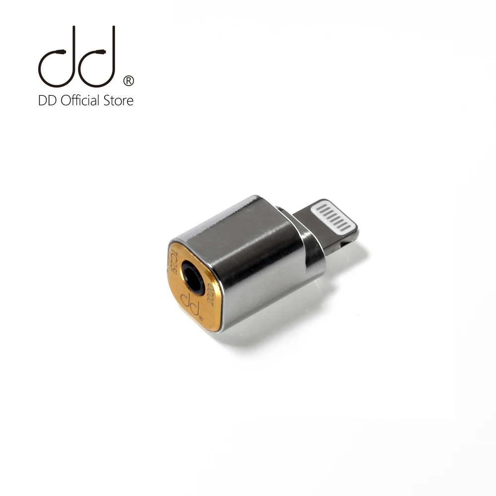 Адаптер для наушников DD ddHiFi TC25i LTG с разъемом 2 5 мм позволяет устройству iOS