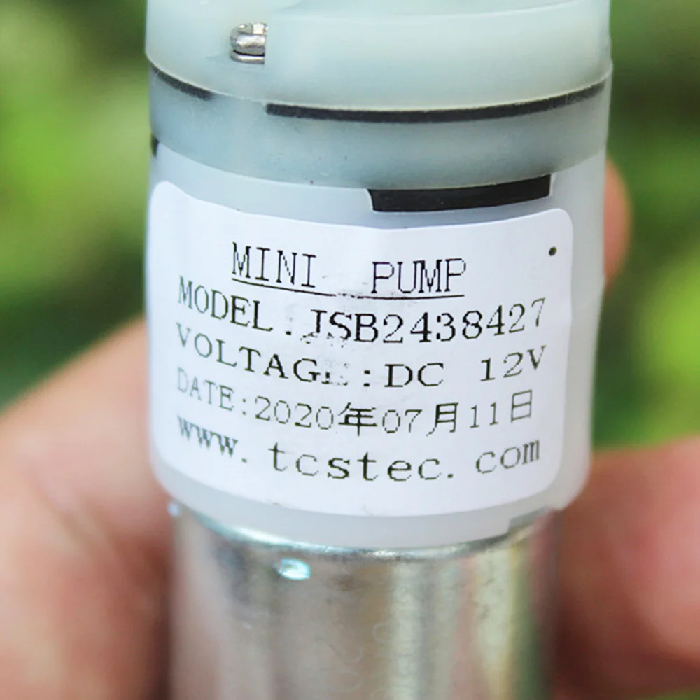 Самовсасывающий насос постоянного тока 12 В миниатюрный диафрагменный 370