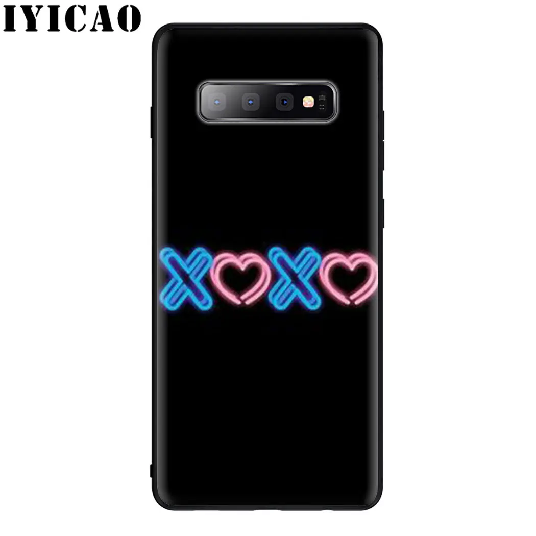 Неоновый светильник цитаты мягкий чехол для samsung S6 S7 S8 S9 S10 край плюс S10e Note 8 9 10