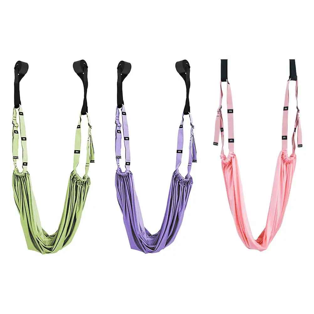 Регулируемый ремень для йоги спортивный пояс улучшения эластичности талии и