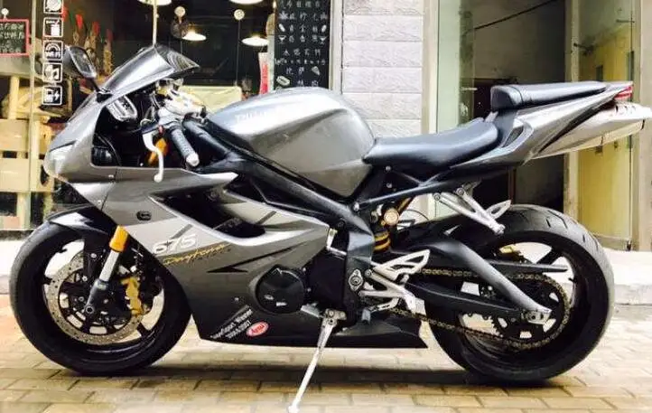 

Новый ABS литья под давлением мотоцикл обтекатели комплект подходит для Triumph Daytona 675R 675 2006 2007 2008 06 07 08 серый