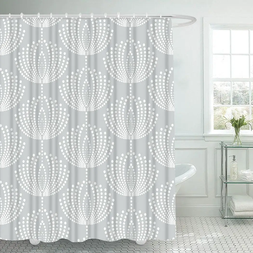 

Floral Shower Curtain With Hooks for Bathroom Retro Watercolor Waterproof Polyester Bath Shower Curtain Set Home Bathroom Decor