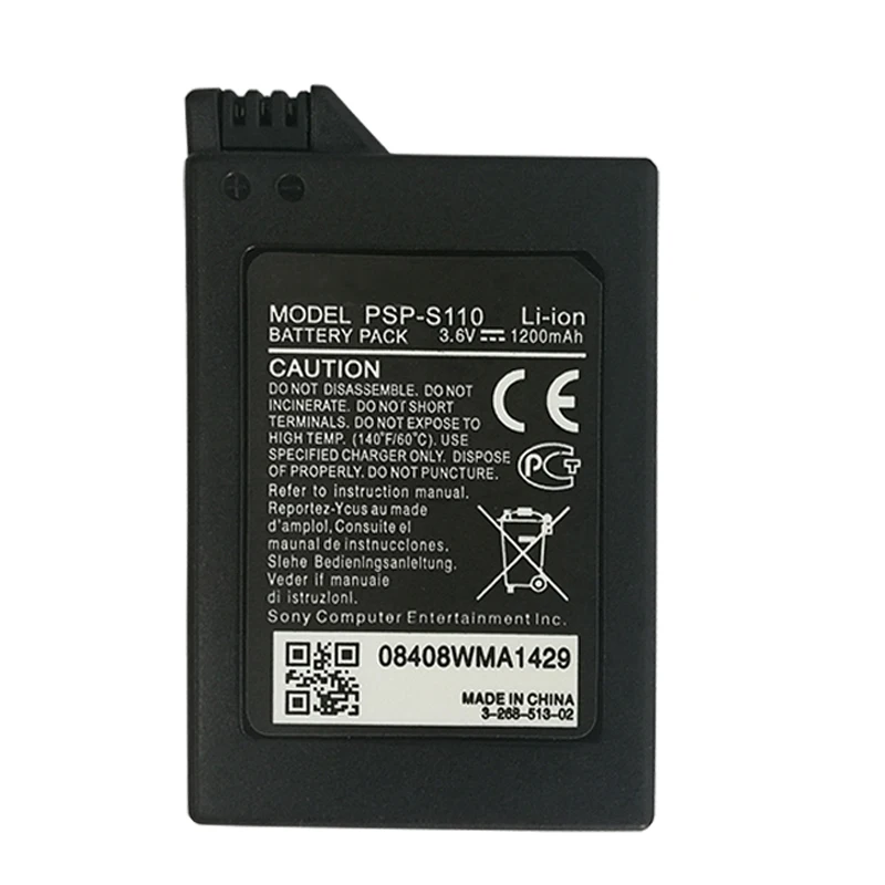 

20Pcs 1200mAh 3.6V Battery Pack for Sony PSP2000 PSP3000 PSP 2000 PSP 3000 PlayStation Gamepad Portable Batteries Wholesale