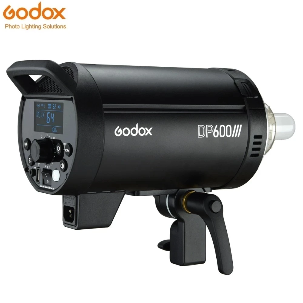 Godox DP600III 600 Вт профессиональная студийная стробоскопическая вспышка лампа GN80 2 4G