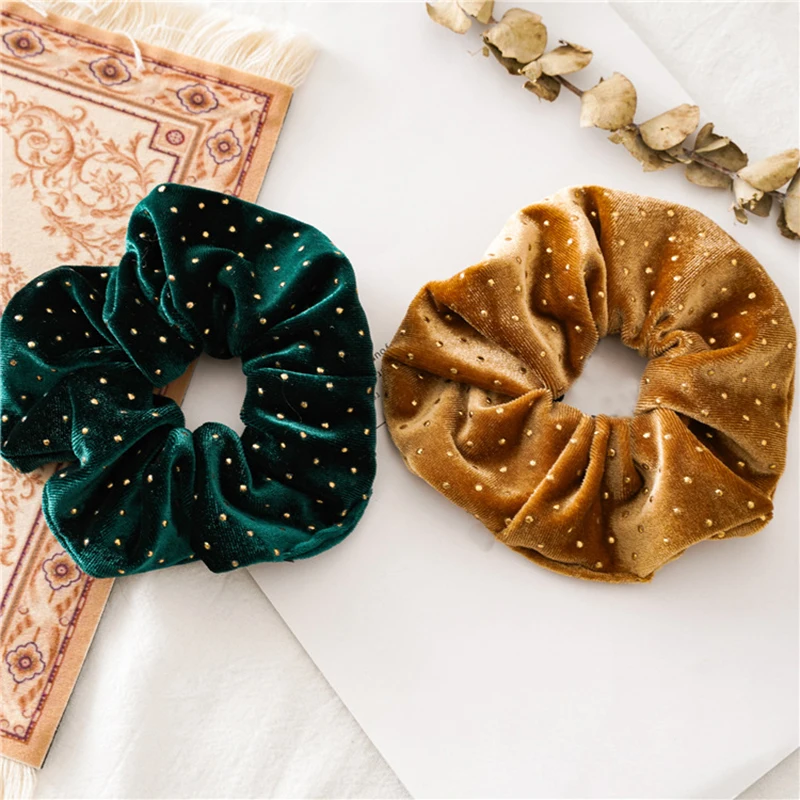 Бархатная резинка для волос женщин и девушек аксессуар прически конский хвост |