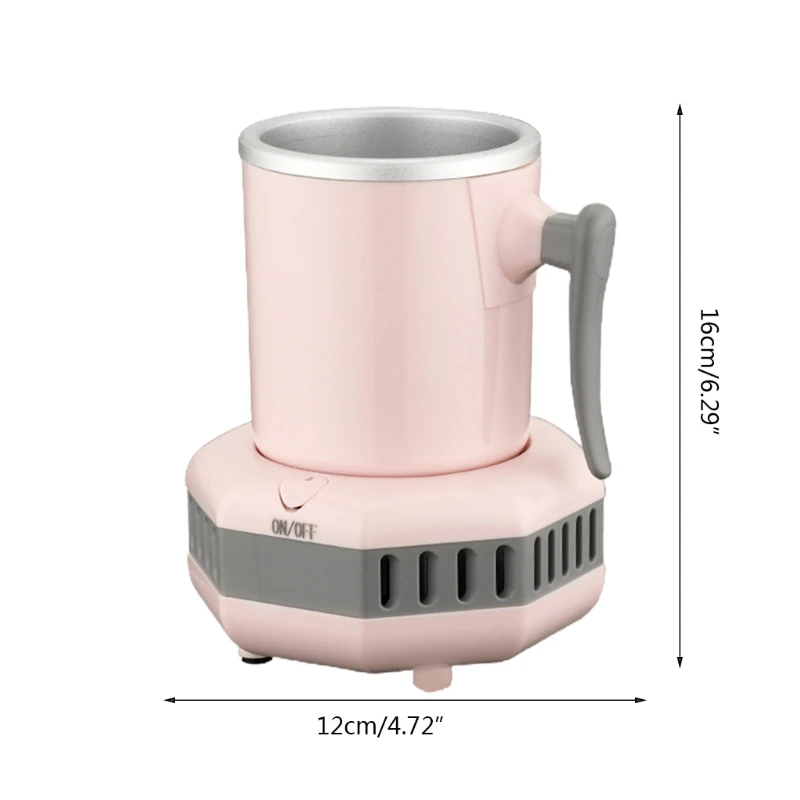 

Smart Cooling Cup Desktop Cold Drink Machine Home Office Table Cooler Mug Holder Tumbler Cooling Beverage Drinks Can Summer Cool
