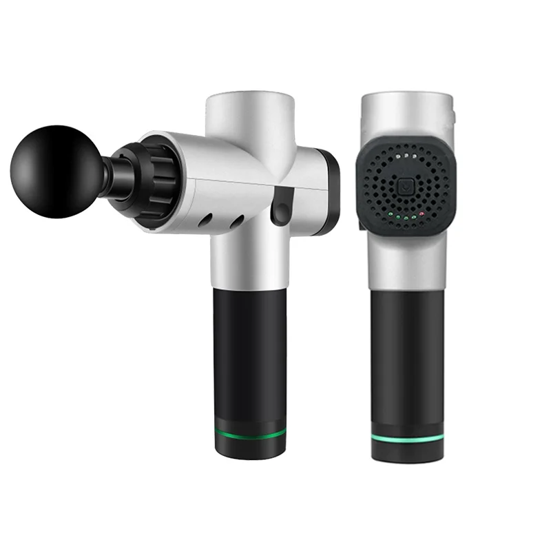 

6 Massage Heads Portable Professional Massage Gun 3 Speed Levels Machine Fascia Gun Massager Vibration Deep Muscle Relaxation