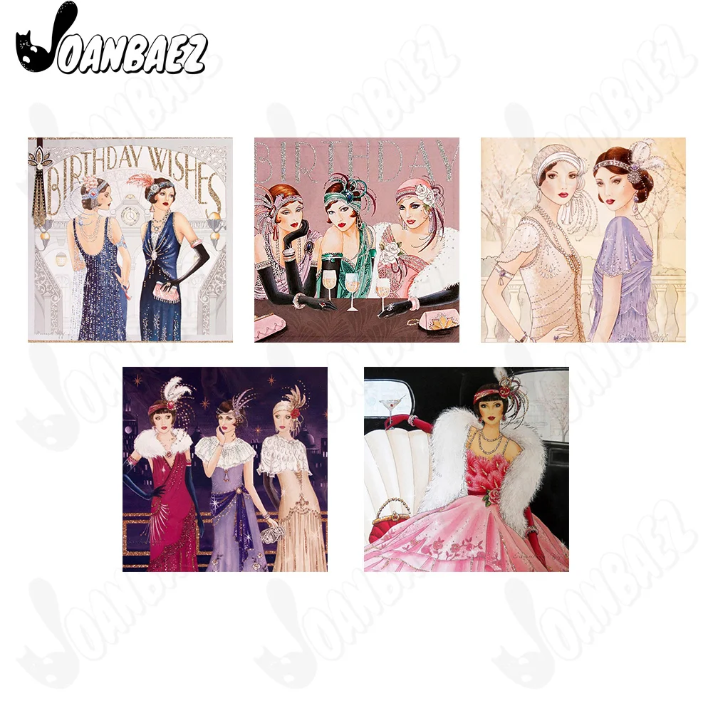 

Diamond Painting Fashion Beauty 5D Diy Wall Art Elegant Lady Paste Diamond Embroidery Modern Room Decoration Gift