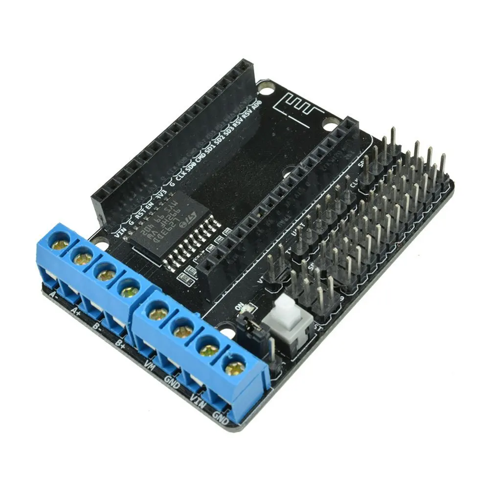 Беспроводной Wi Fi nodemcu Lua L293D драйвер платы ESP8266 ESP 12E двойной высокой мощности h мост