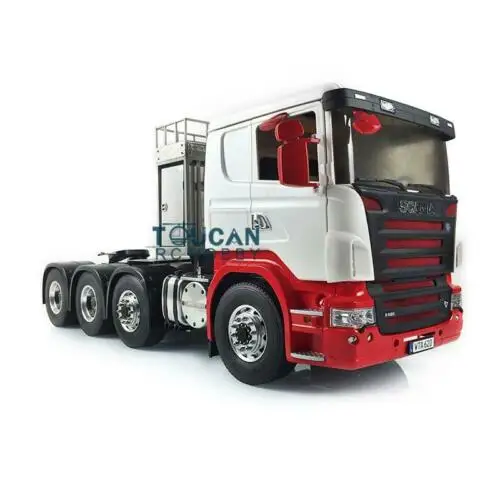 LESU 1/14 шасси Sca 8*8 RC тракторный грузовик DIY Hercules оборудование для салона стеллаж