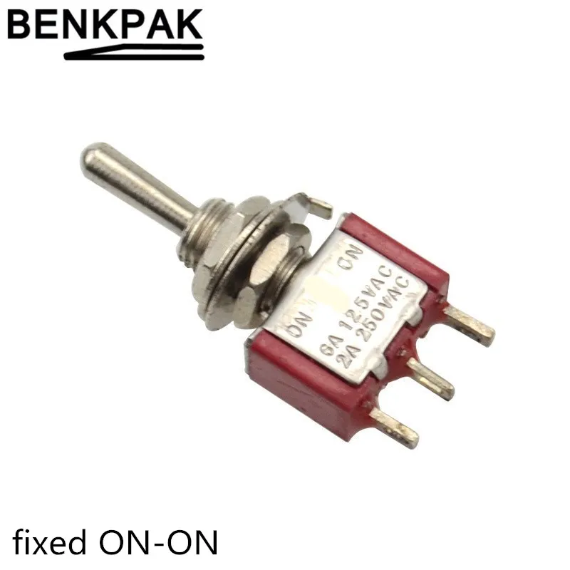 5 шт. световой мини-переключатель диаметром 6 мм вкл. 3 контакта | Строительство и