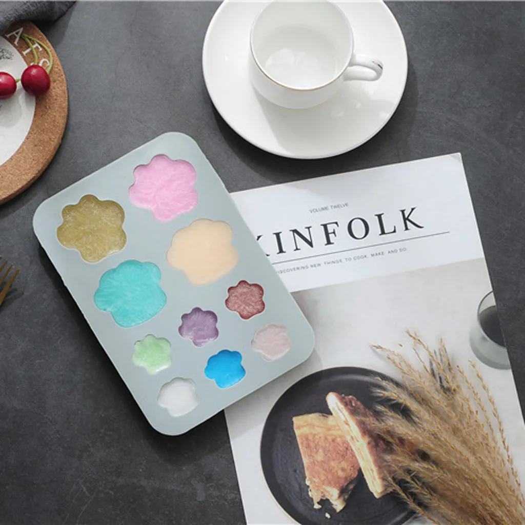 Щенок Прекрасный собачий силиконовый форма для торта печенья Форма охлаждения