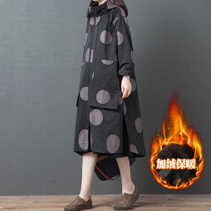 Новинка 2020 Женская осенне зимняя одежда в стиле ретро свободная куртка большого