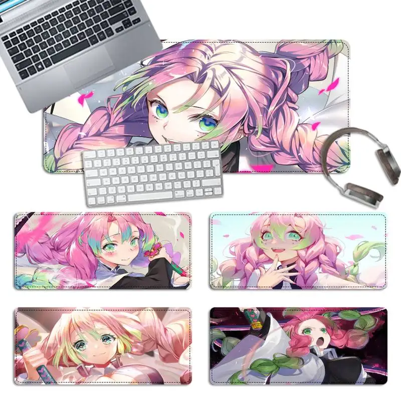 

Print Mitsuri Kanroji Mouse Pad Gamer Keyboard Maus Pad Desk Mouse Mat Game Accessories For Overwatch