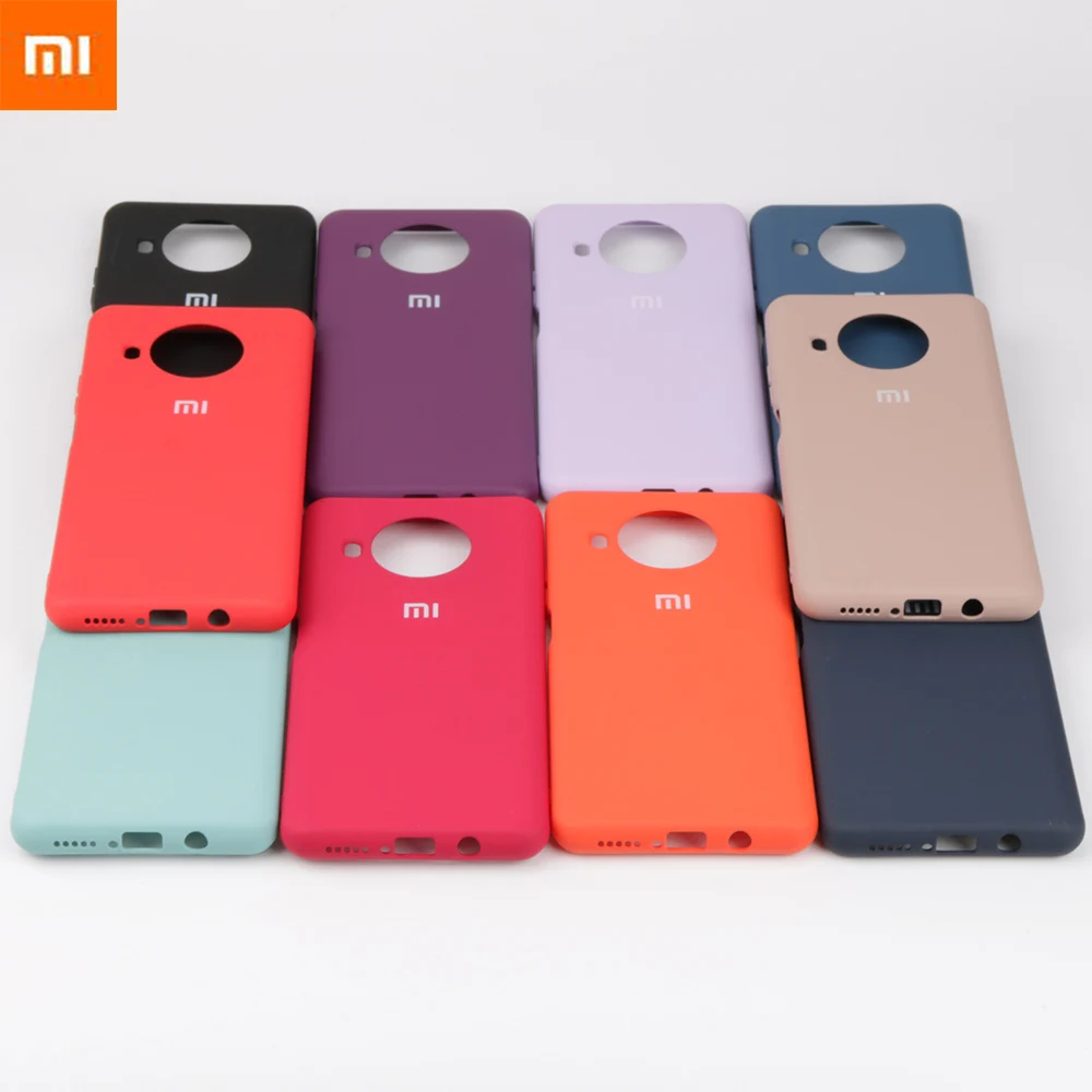 

For Xiaomi Mi 10T Lite Cover Case for Xiaomi Mi 10T Lite Original Liquid Silicone Case