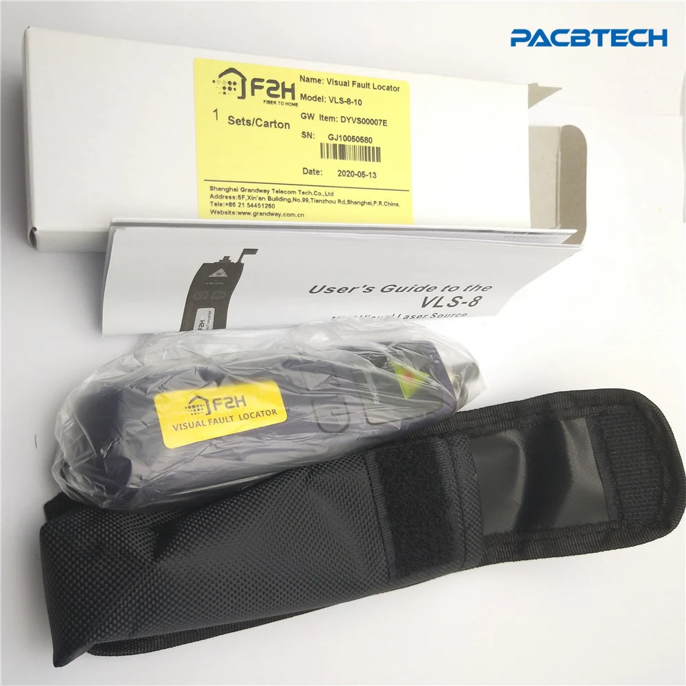 Волоконно-оптический визуальный дефектоскоп красный лазерный источник