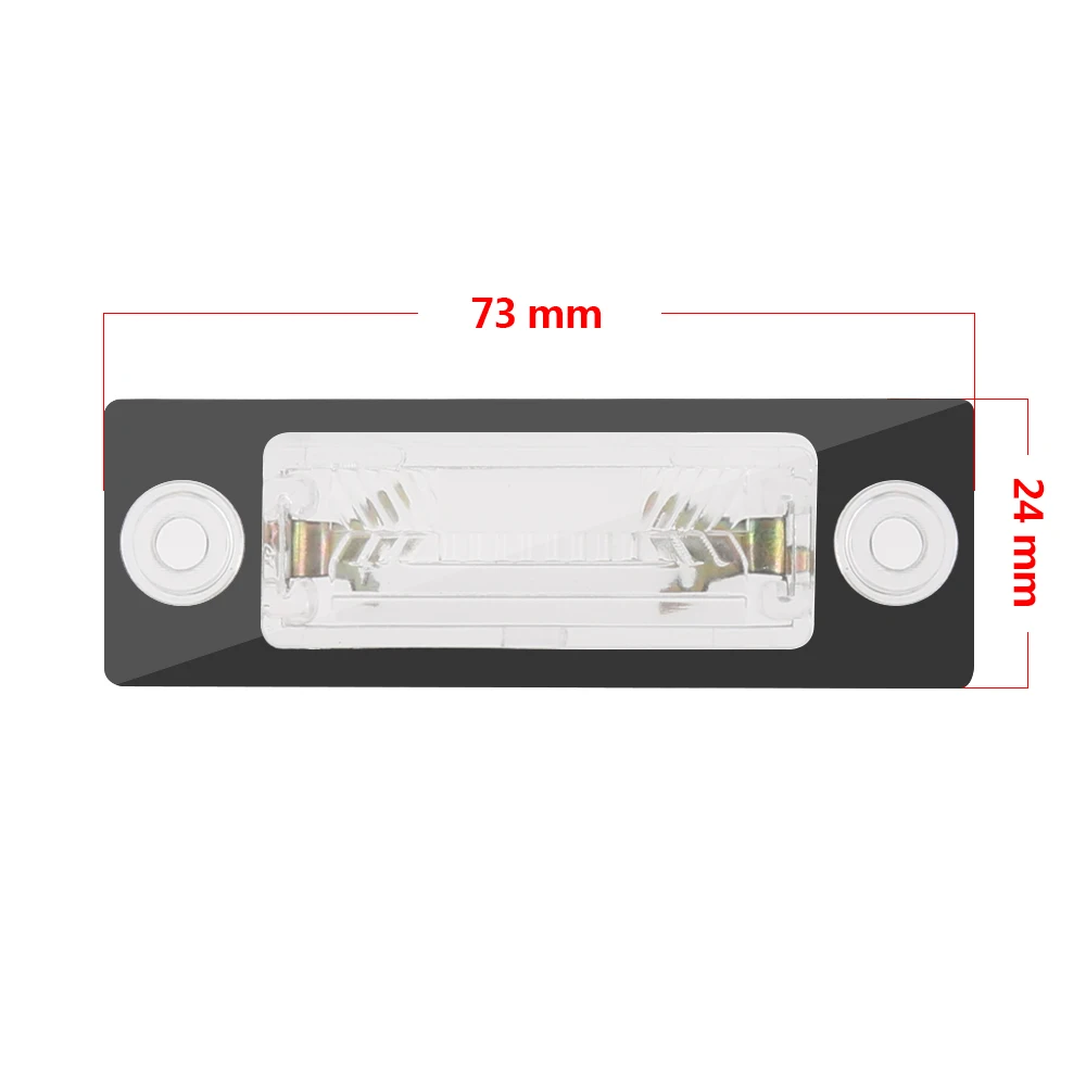 2pcs LED Number License Plate Light Lamp For VW Passat B5 B6 Caddy Touran Golf Transporter T5 T6 Jetta Skoda Superb | Автомобили и