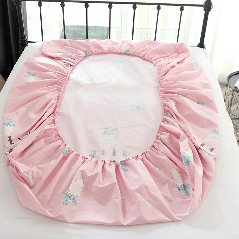 Постельное белье с изображением розовой моркови милое мультяшное постельное