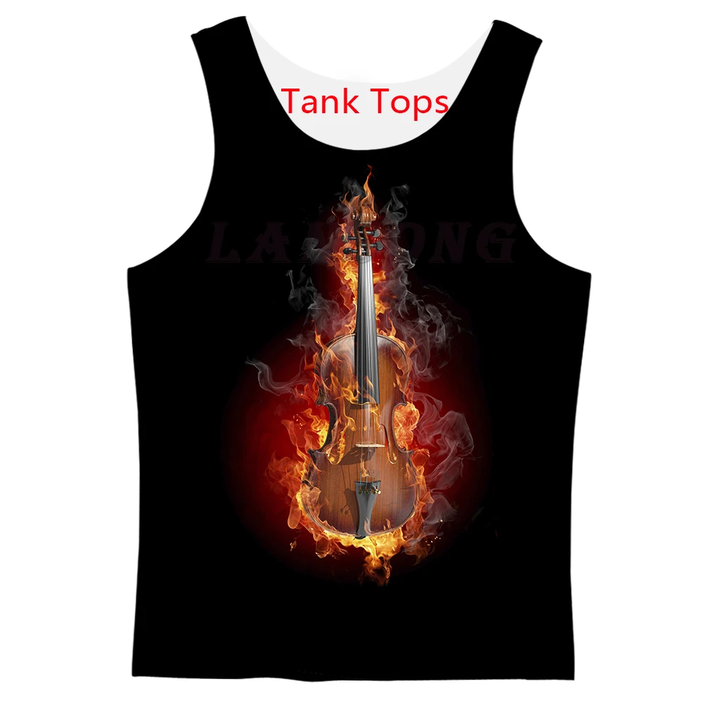 Футболка с рисунком скрипки и огня 3d модные мужские толстовки штаны забавная