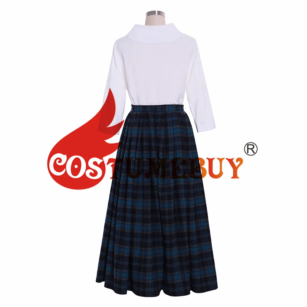 CostumeBuy TV Outlander Scottish Cosplay Costume Adult Women Medieval Victorian Dress Suit L920 |