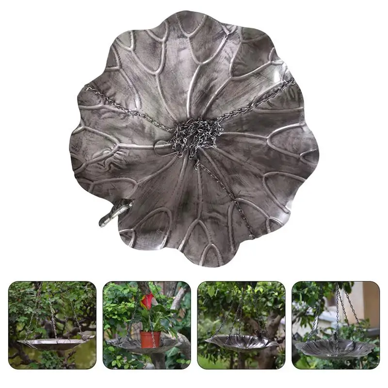 

1Pc Iron Garden Birds Hanging Feeder Birds Feeder Iron Feeder Pet Supply for Garden Decor Birds Garden Decoration Jardineria