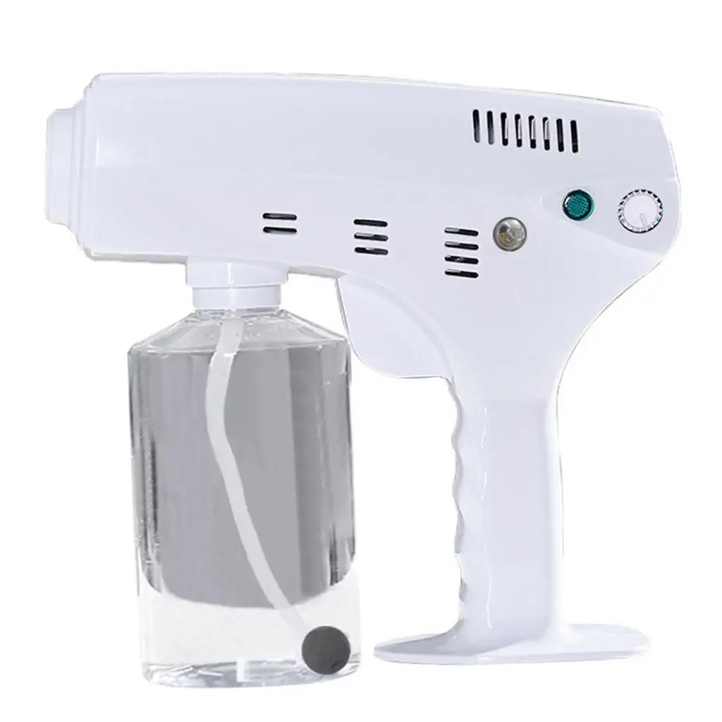 

Blue Light Nano Mist Spray Fogging Sprayer Gun 600ML USB