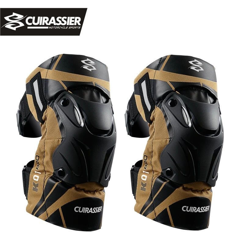 Наколенники для мотоцикла Cuirassier защита колена Moto MX MTB защитное снаряжение
