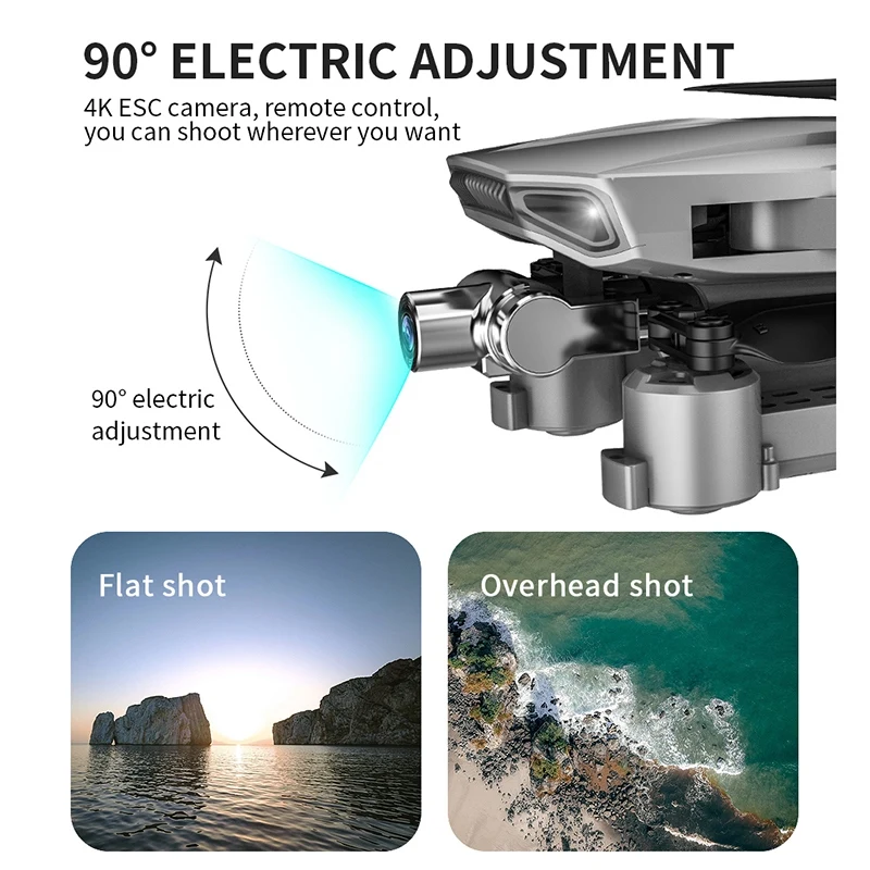 

L106 Pro GPS Drone 4K Wide-Angle HD Camera 5G WiFi FPV 2-Axis Gimbal Foldable Quadcopter 1.2Km