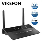 Bluetooth 5,0 аудио приемник дальнего действия, 80 м, передатчик для ТВ, ПК, автомобиля и антенны, Aptx LL HD, низкая задержка, RCA, AUX беспроводной адаптер