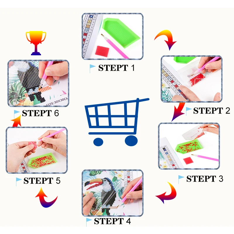 Алмазная картина полностью круглая вышивка кошка изображение животных