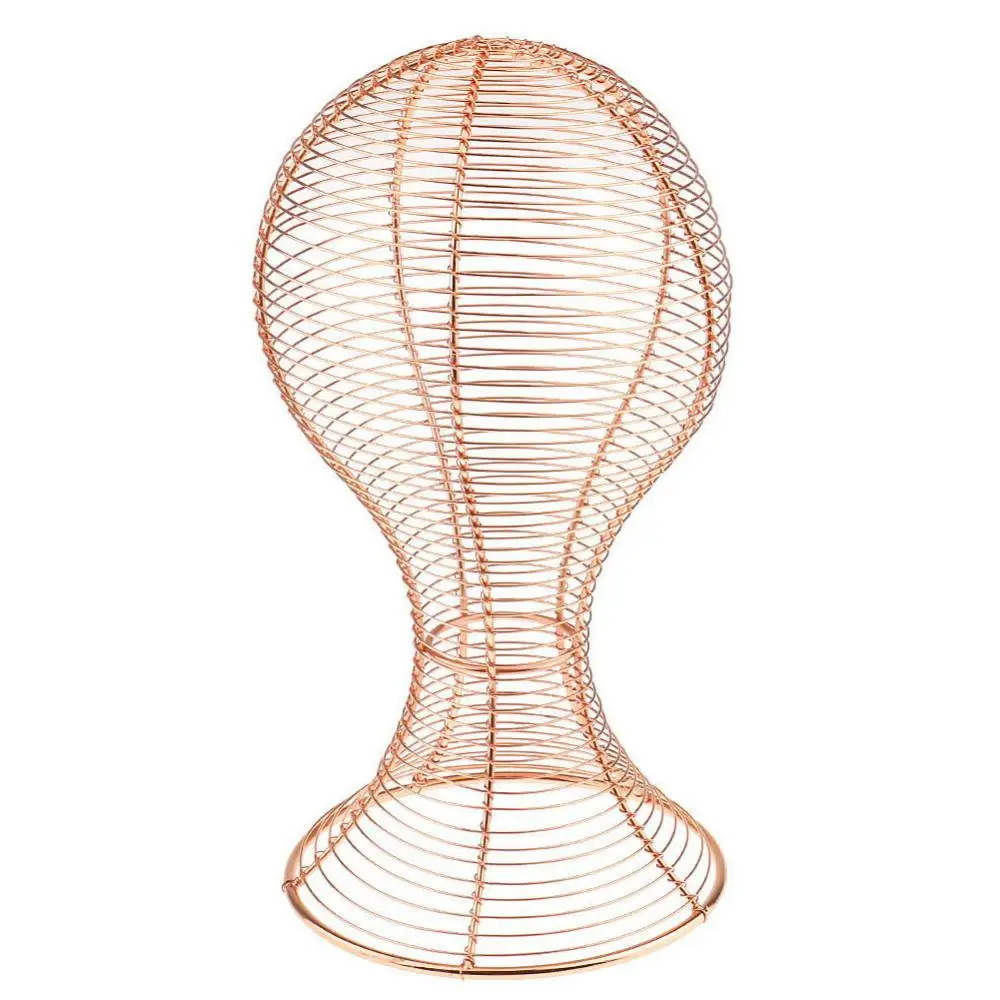 

Metal Hat Cap Helmet Wig Hair Rack Holder Storage Drying Display Stand Tool