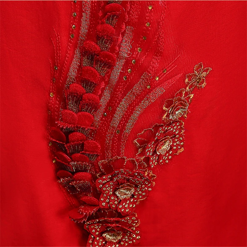 Вечернее платье в стиле ретро женское длинное винтажное свадебное китайском