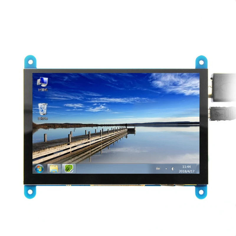 5 дюймов ЖК дисплей монитор HDMI совместимых с емкостный сенсорный экран HD Экран