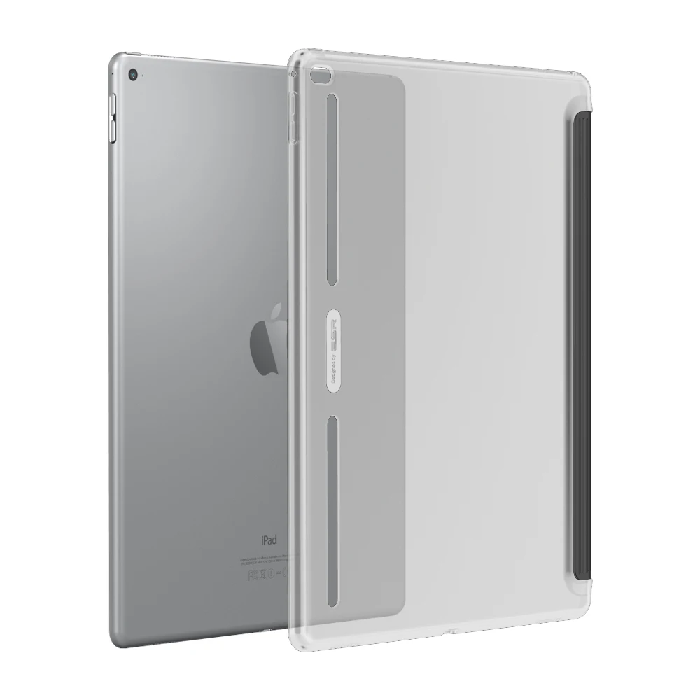 Чехол для iPad Pro 12,9, ESR идеально сочетается с Умной клавиатурой, тонкий мягкий ТПУ бампер, задняя крышка для iPad Pro 12,9