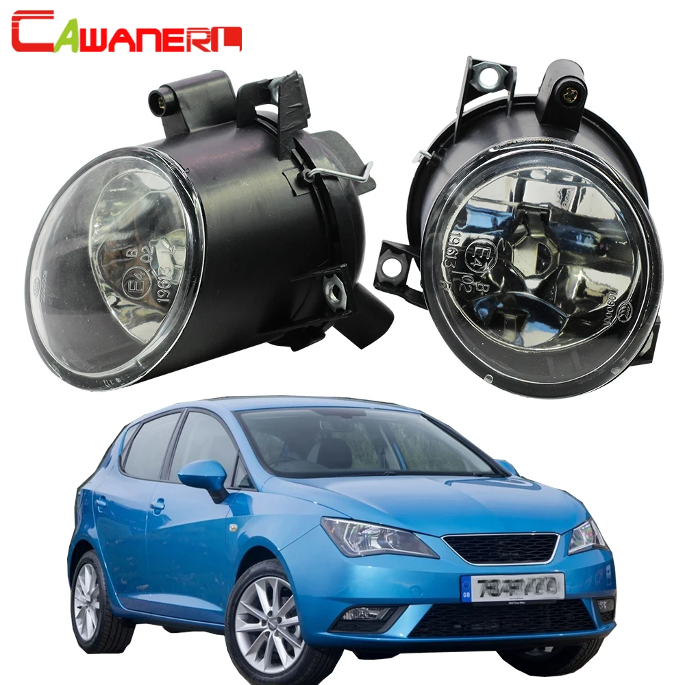 Cawanerl 2 X автомобильные аксессуары 100W H3 туман светильник галогенная лампа дневного