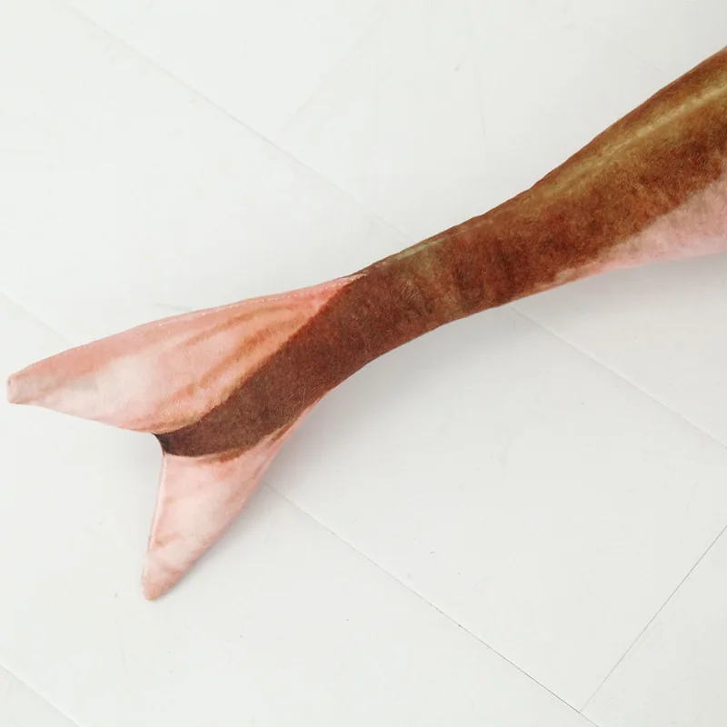 50 см/70 см креативная Милая имитация осеннего ножа в форме рыбы плюшевая