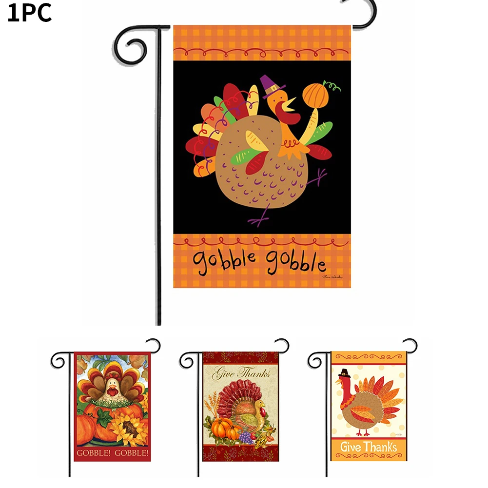 Реквизит украшения дома сад флаг Полиэстер Прямоугольник праздник печати