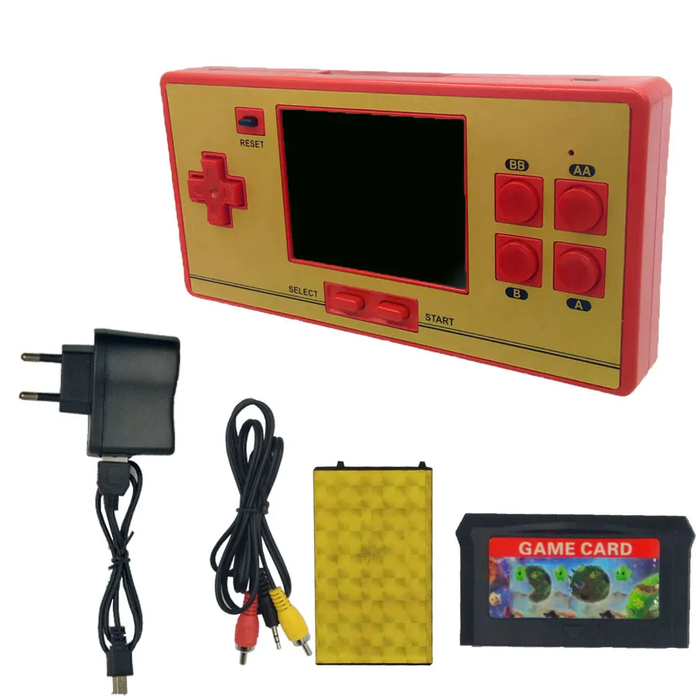 Портативные игровые плееры Встроенные игры NES FC 600 семейные карманные 8 бит ретро