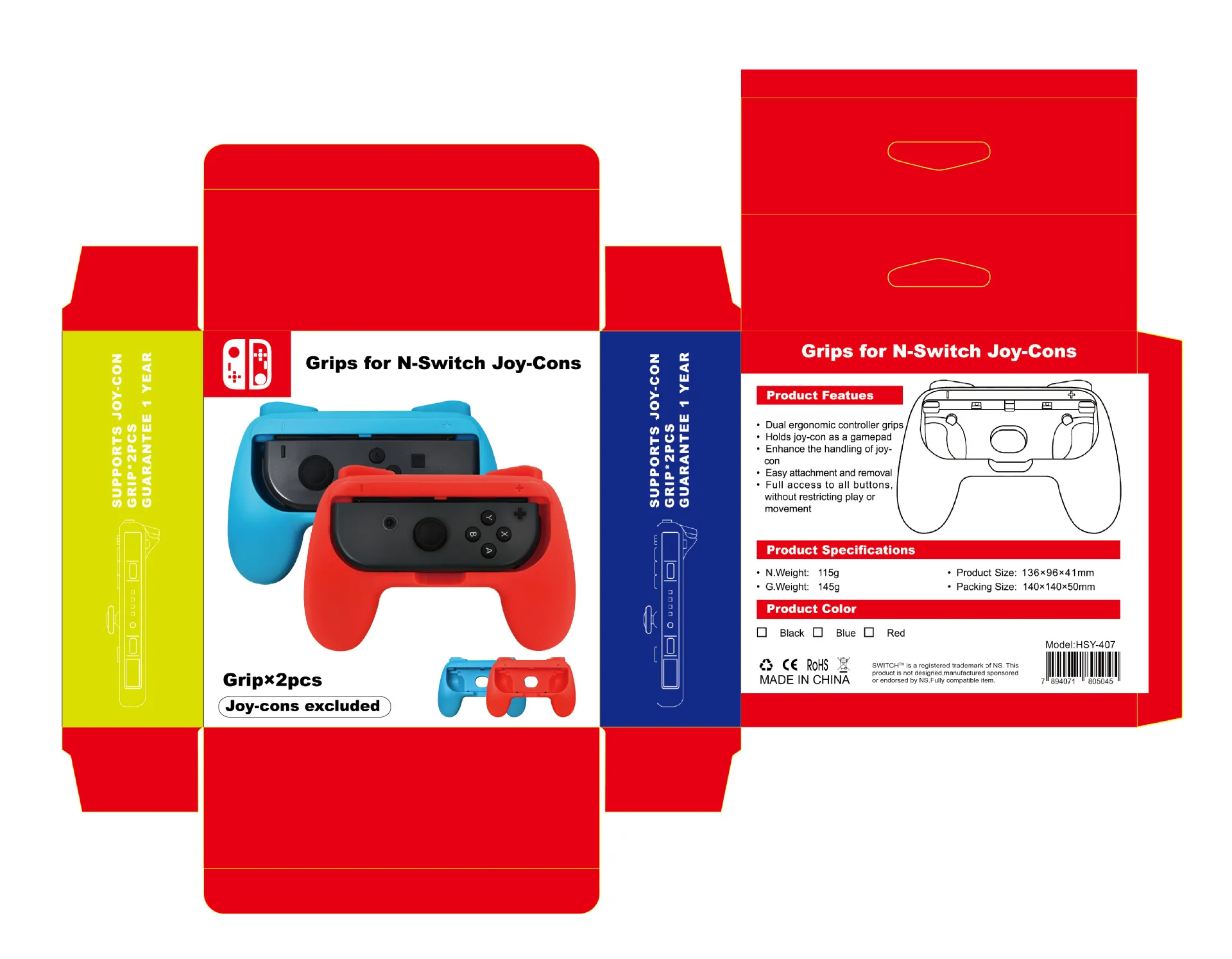 Применимая ручка переключателя nintendo Switch Joy Con ручка игровой автомат аксессуары