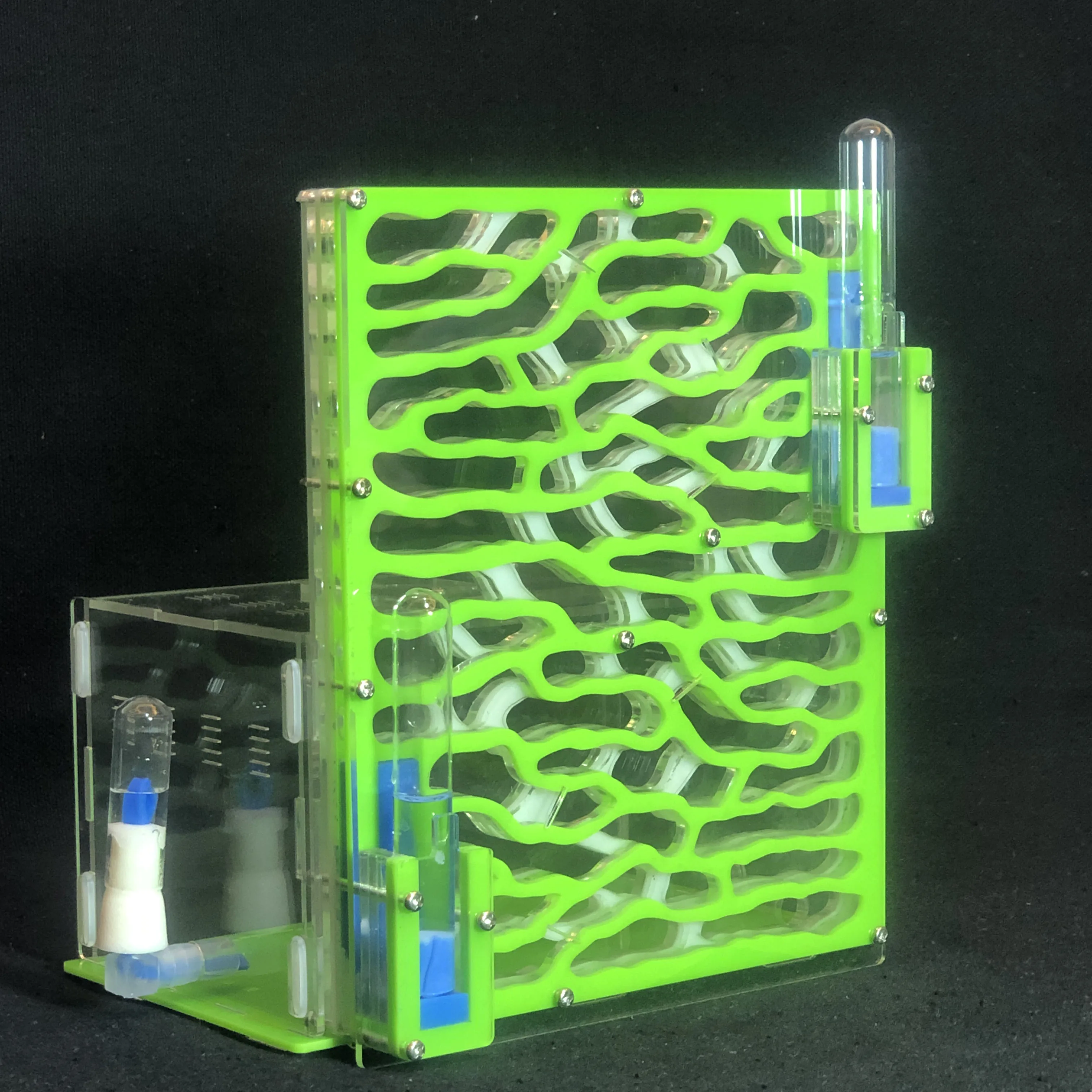 diy acrylic ant farm big ants house with feeding area workshop large ant nest 6 layers villa insect pet anthill 19 51522cm free global shipping