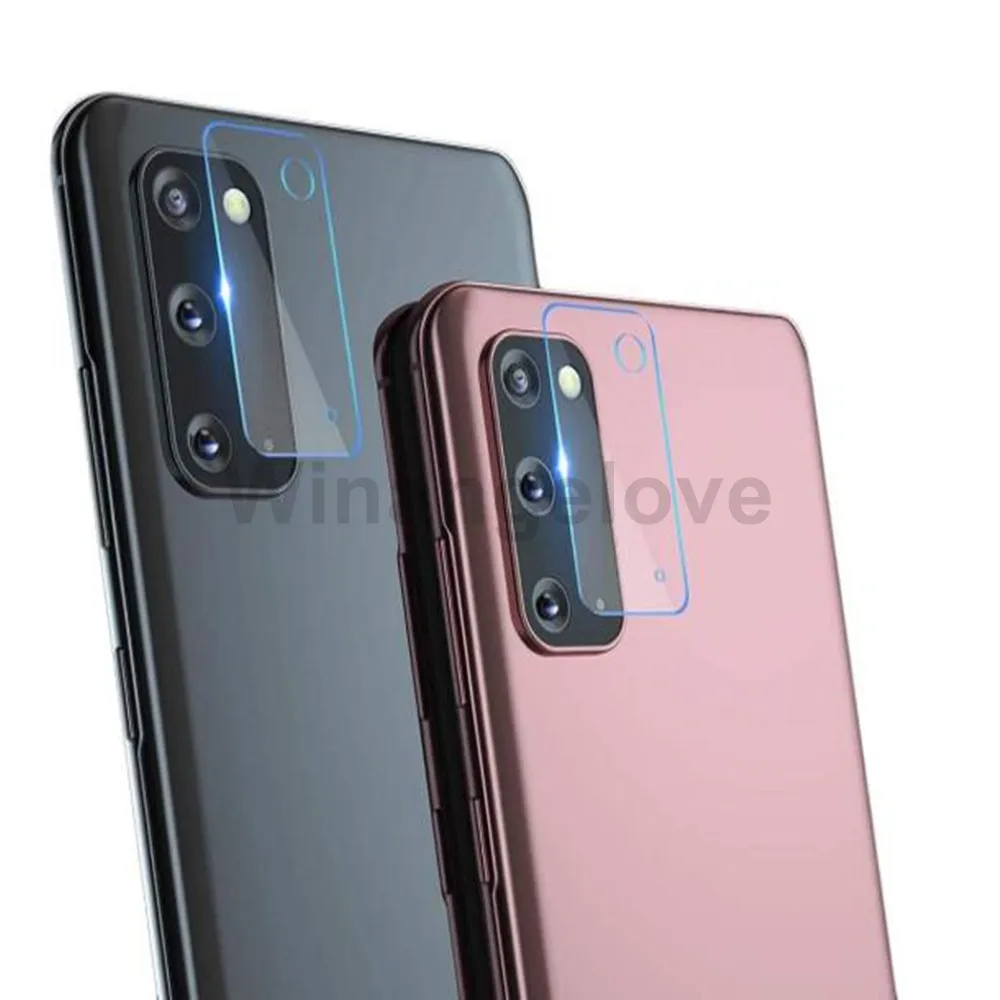 500 шт. Защитное стекло для объектива камеры samsung galaxy s20 ultra s10 plus|Защитные стёкла и