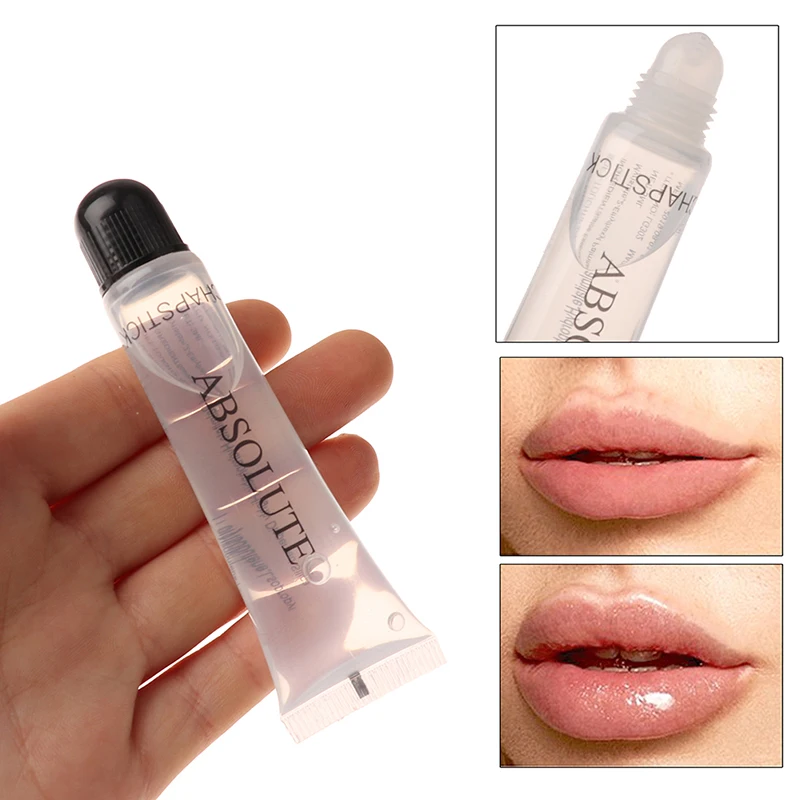 

Big Lips Gloss Base Moisturizer Plumper Lip Gloss Long Lasting Sexy Lips Pump Transparent Waterproof Volume Lip Clear Lipgloss