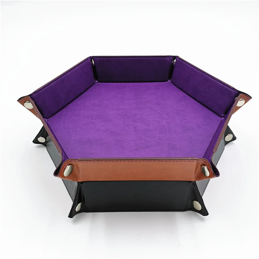 Складная коробка для хранения с шестигранной головкой бархатная ткань из