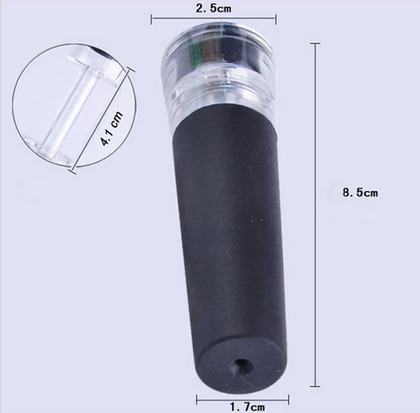 

Champagne Wine Fresh Bottle Vacuum Sealed Stopper Air Pump Plug Preserver New