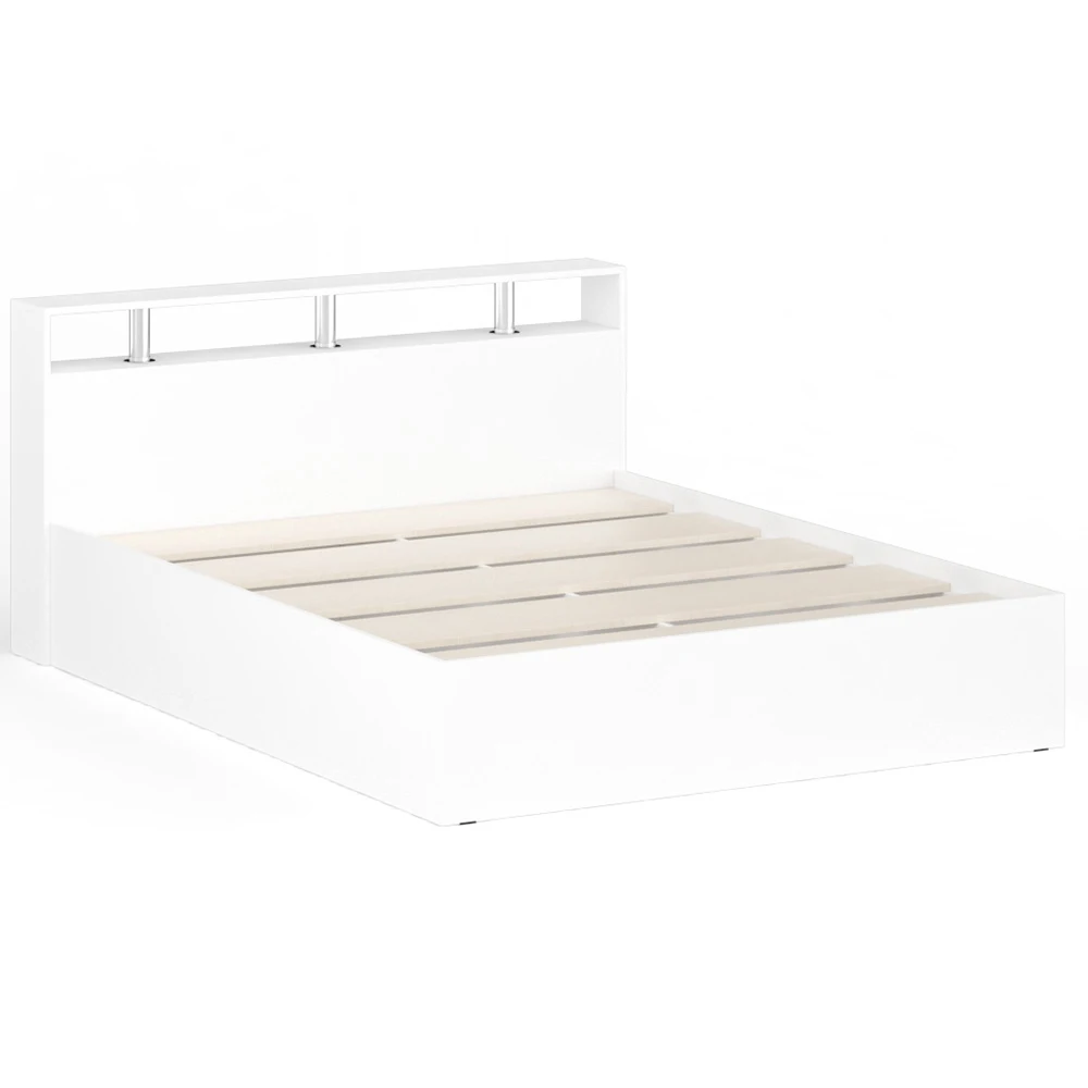 Кровать СВК Камелия 1600 белый 160х200 |