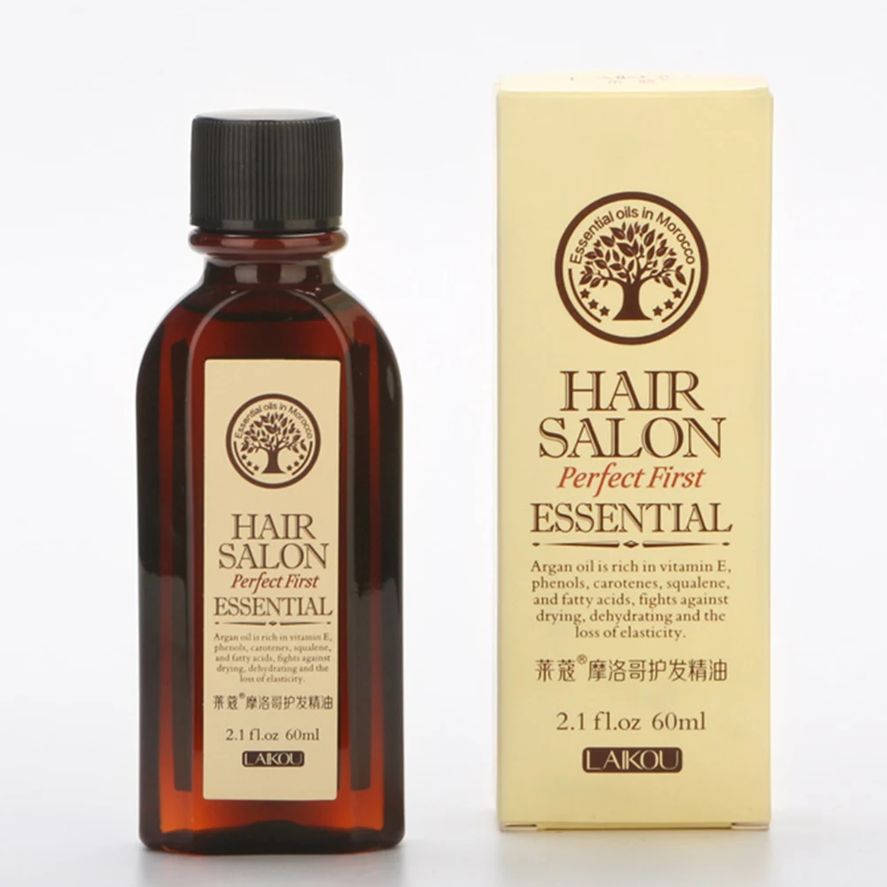 60ml Argan Nourishing Anti Loss Scalp Treatment Hair Essential Oil Health Care Promote Growth Beauty Essences | Красота и здоровье
