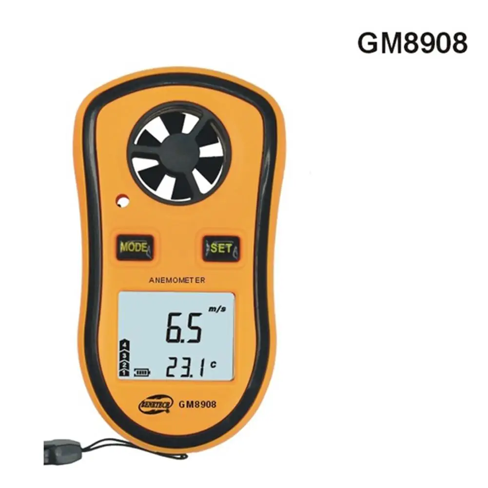 HiMISS Anemometer Wind Speed Sensor Detector Direction Power Measurement Device | Спорт и развлечения