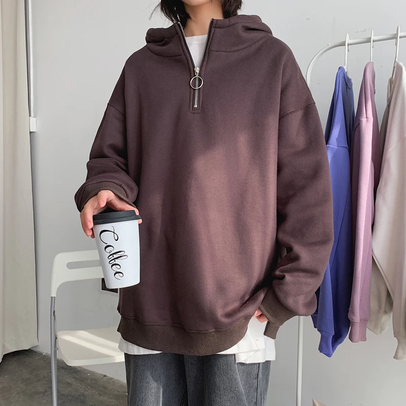 Разборчивого 2020 осень Дамский фуражку кофта по размеру женский утолщаются