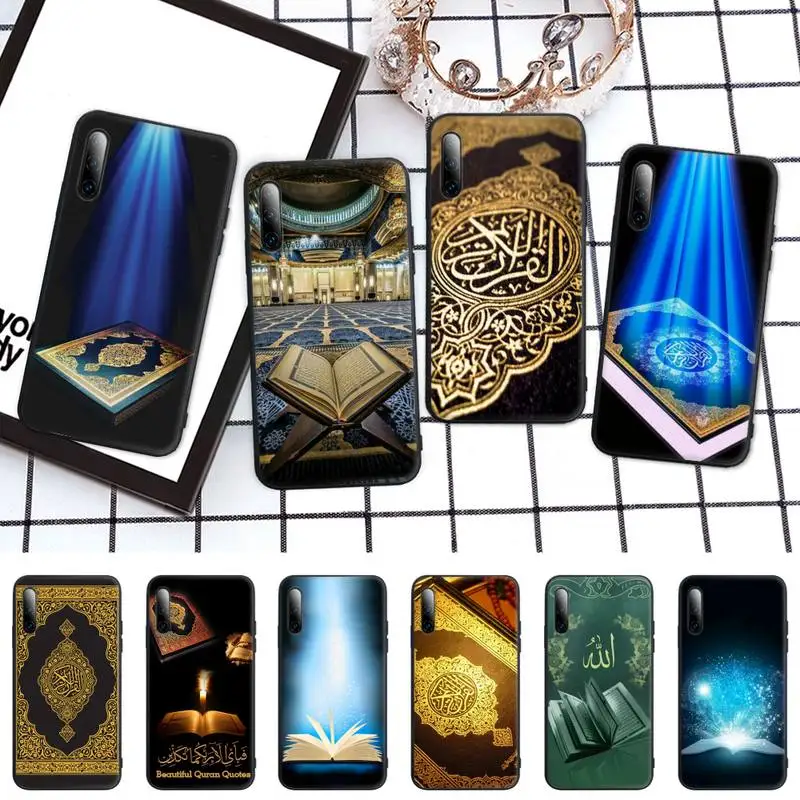 Islamic Book Arabic Phone Case For Honor 7A Pro 7C 10i 8A 8X 8S 8 9 10 20 Lite Silicone Cover | Мобильные телефоны и